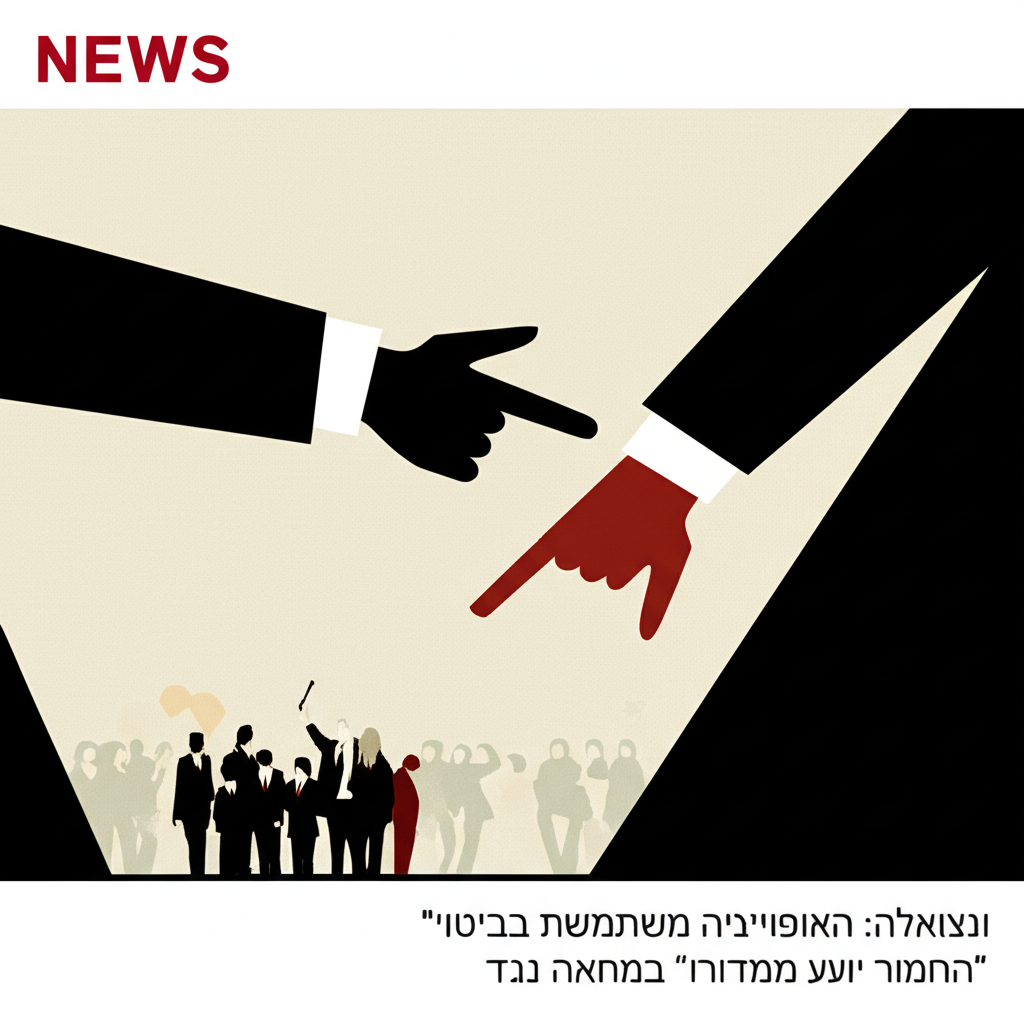 ונצואלה: האופוזיציה משתמשת בביטוי "החמור יודע יותר ממדורו" במחאה נגד הנשיא