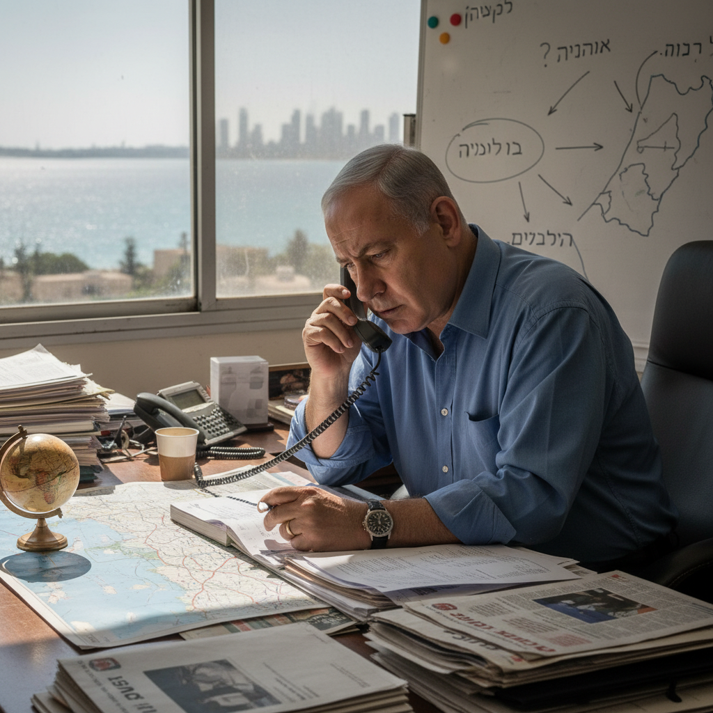 בנימין נתניהו: מנווט בין לחצים בינלאומיים לאינטרס הביטחוני של ישראל 🔴