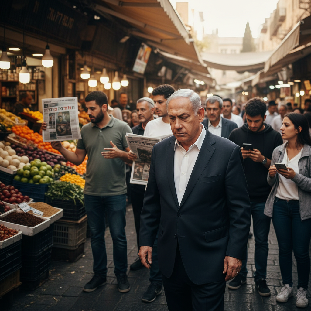 נתניהו: מתמודד עם לחץ בינלאומי כבד וביקורת פנים נוקבת בישראל 🔴