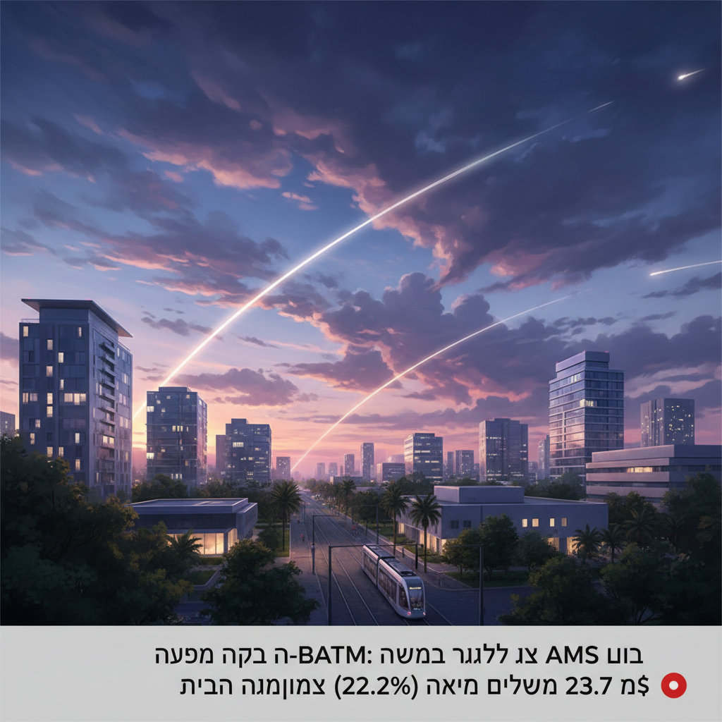 צבי מרום נפרד מ-BATM: החברה מוכרת לו את AMS הרומנית תמורת מניותיו (22.2%) בשווי 23.7 מ'$ 🔴
