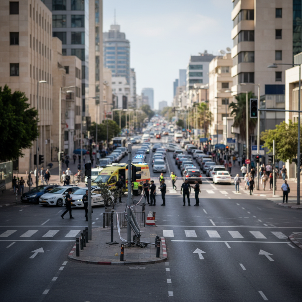 הולך רגל כבן 40 נפצע קשה אמש מפגיעת רכב ברחוב...