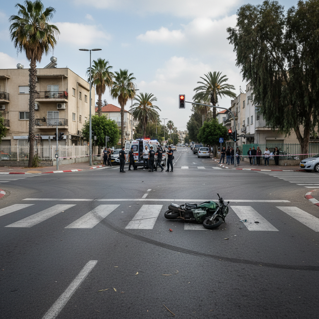 רוכב צעיר נפצע באורח קשה בפתח תקווה, והועבר לקבלת טיפול...