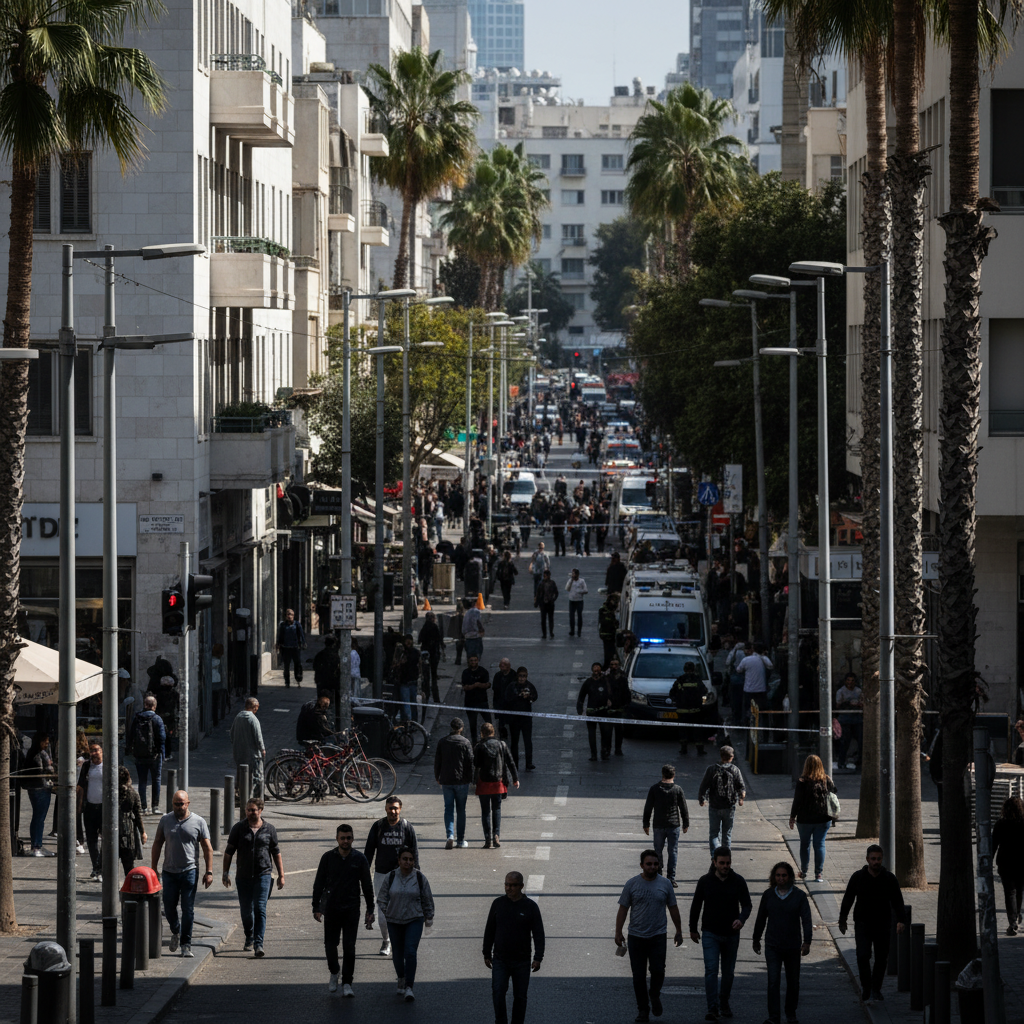 גבר אושפז במצב קשה לאחר פגיעת ראש חמורה שאירעה בתל...