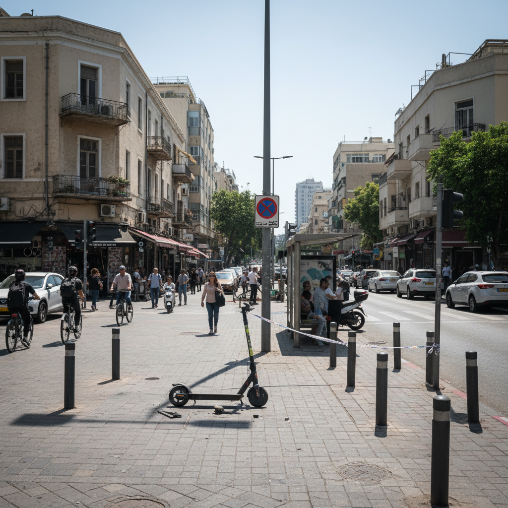 צעיר נפצע באורח קשה בתאונת קורקינט חשמלי שאירעה אמש ברחוב...