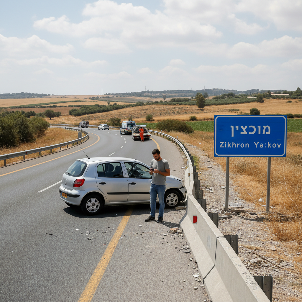 תאונה מוזרה אירעה לפני זמן קצר ביציאה לזכרון, כאשר צעיר...