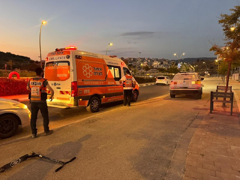 תאונת דרכים אירעה ברחוב אליהו הנביא בבית שמש, בה היו...