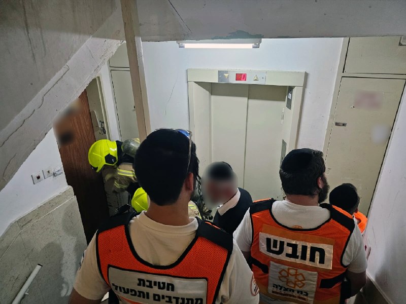 צוותי הרפואה של איחוד הצלה העניקו סיוע רפואי ראשוני לשני...