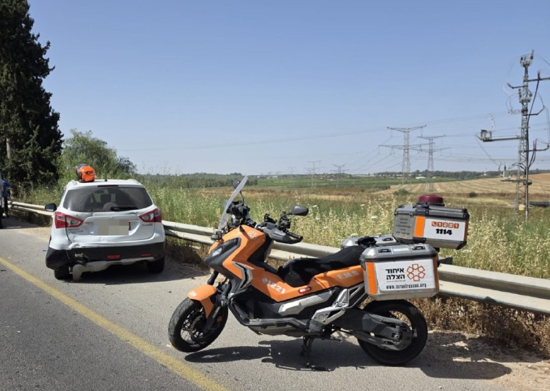 תאונת דרכים בה היו מעורבים שני כלי רכב אירעה בכביש...